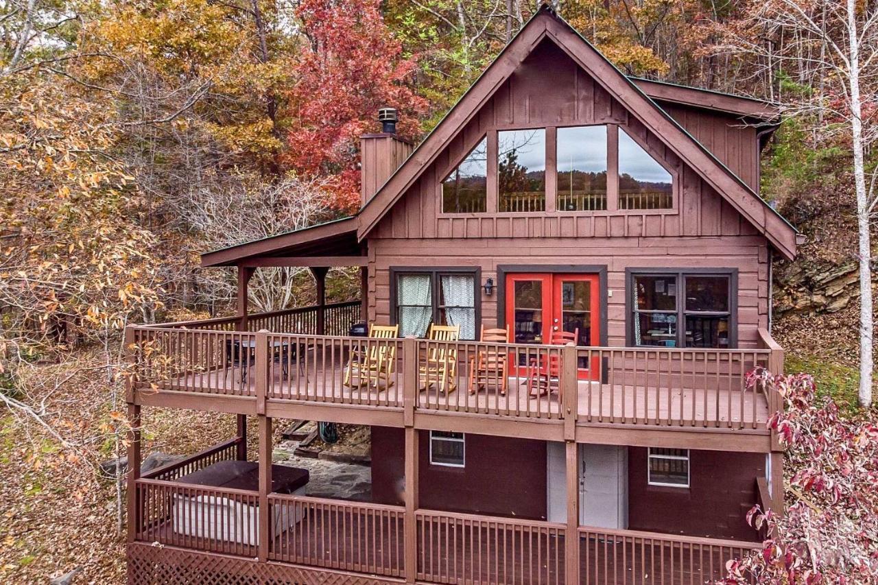 Pigeon Forge Scenic Solitude With Private Hot Tub! 외부 사진
